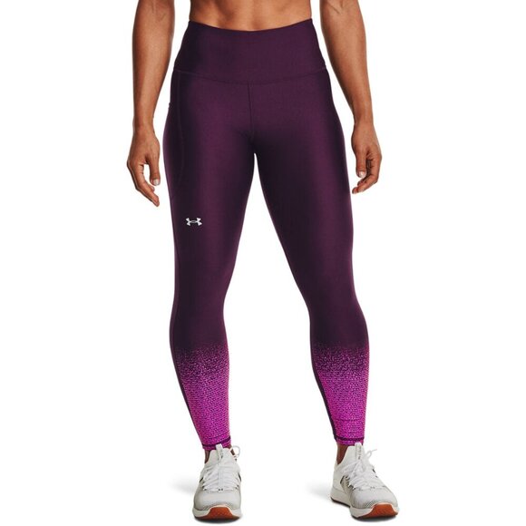 Under Amour UA Heat Gear 7/8 Leggings Compression Performance Purple Size XS EUC - Picture 1 of 9